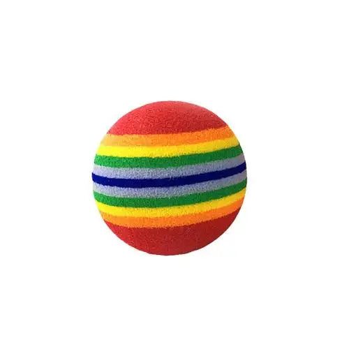 Colorful Cat Toy Ball Interactive Cat Toys Play Chewing