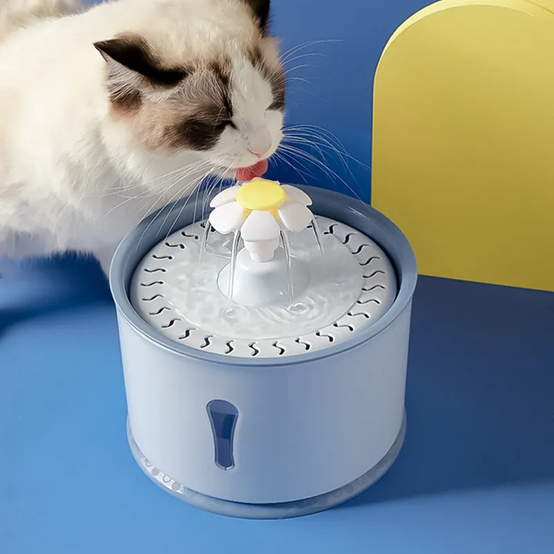 2.4L Pet Cat Drinking Water Fountain Dispenser