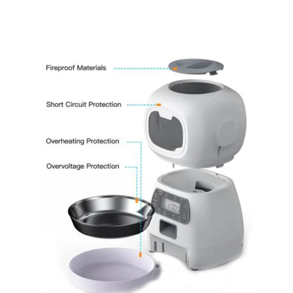 3.5L Automatic Pet Smart Food Dispenser