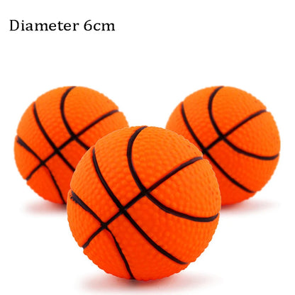 1pcs Diameter 6cm Squeaky Pet Dog Ball Toys for Small Dogs