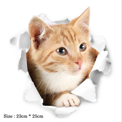 Cats 3D Wall Sticker For Home Decoration