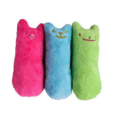 Teeth Grinding Catnip Toys Funny Plush