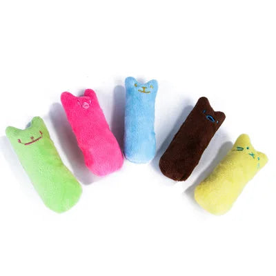 Teeth Grinding Catnip Toys Funny Plush