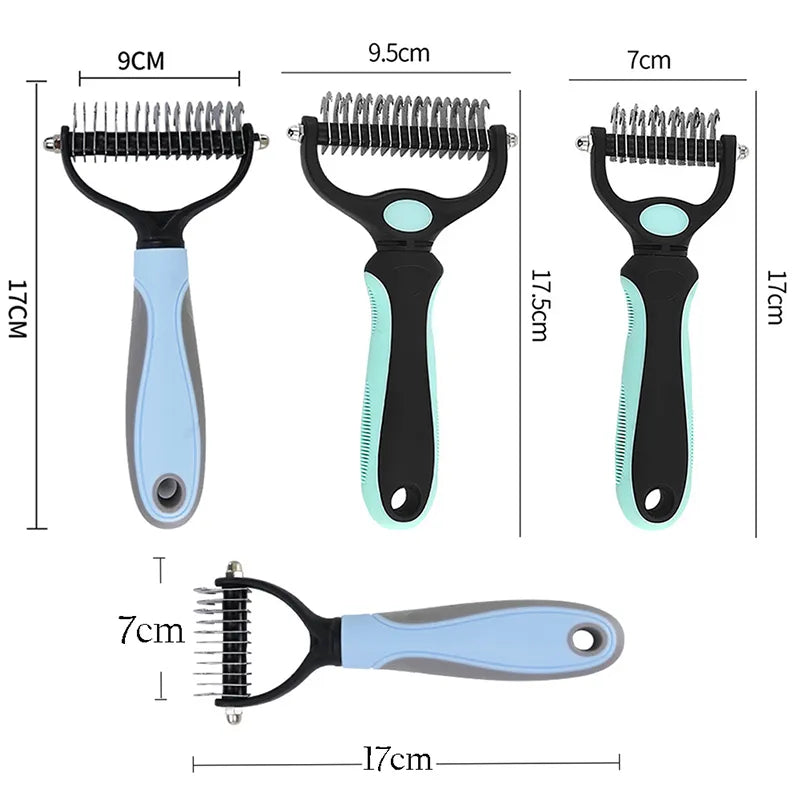 Professional Deshedding Brush Pet Hair Remover