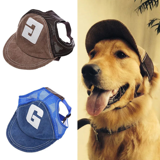 Dog Hat Sunscreen Baseball