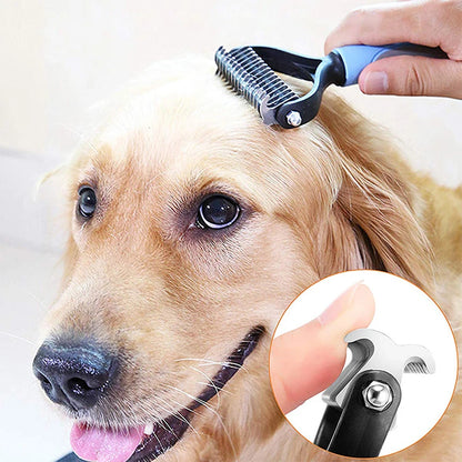 Professional Deshedding Brush Pet Hair Remover