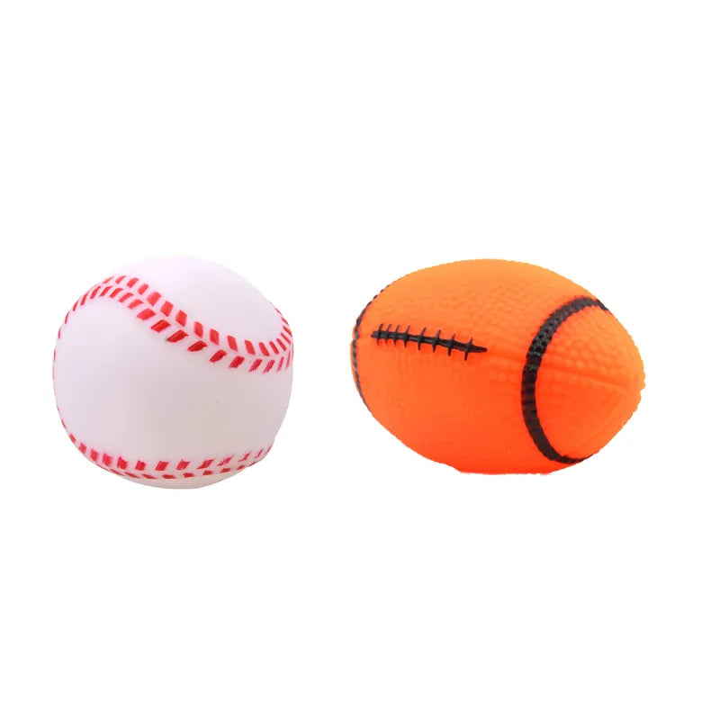 1pcs Diameter 6cm Squeaky Pet Dog Ball Toys for Small Dogs