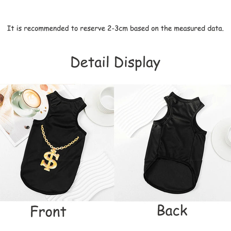 Funny Thin Pet Clothes Summer Vest