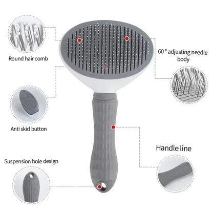 Hair Remover Brush Dog and Cat Non-slip Beauty Brush Dog Grooming