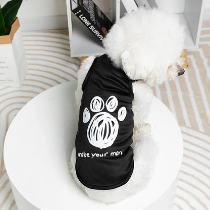 Funny Thin Pet Clothes Summer Vest