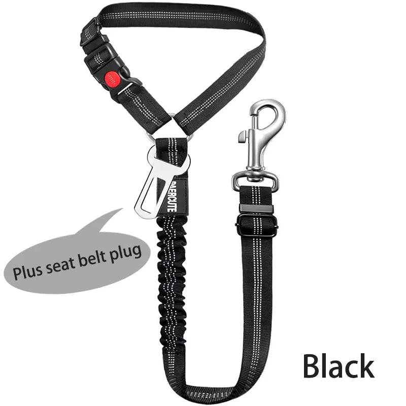 Two-in-one Dog Safety Belt adjustable