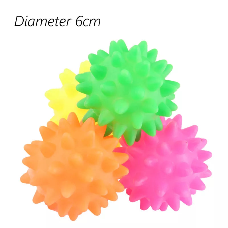 1pcs Diameter 6cm Squeaky Pet Dog Ball Toys for Small Dogs