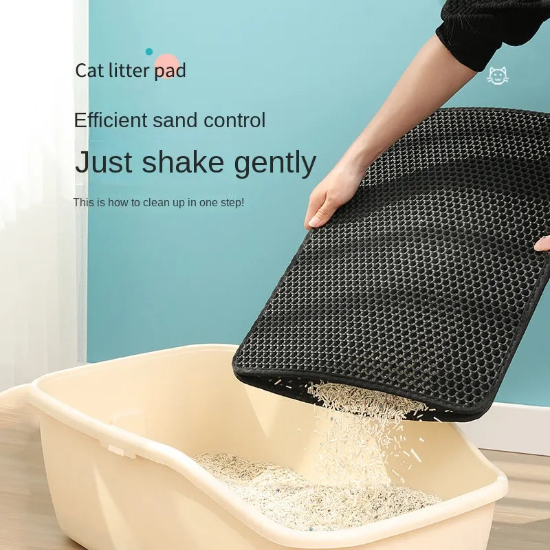 Cat Litter Mat Double Layer Waterproof