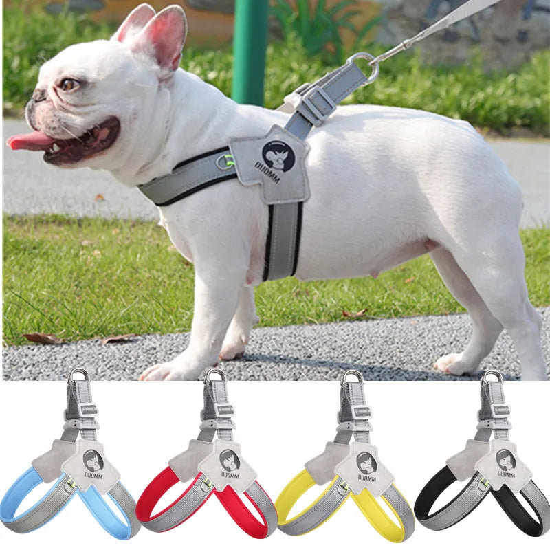 Pet Harness Adjustable Vest Reflective