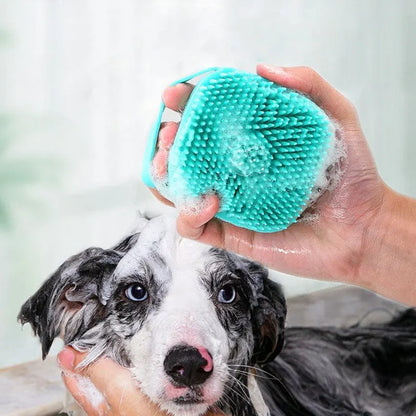 Pet Bathing Brush Soft Silicone Massager Shower