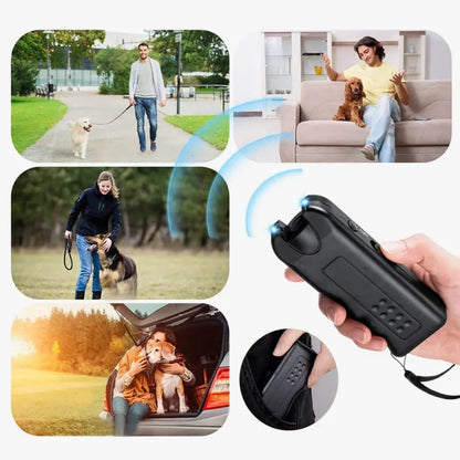 Ultrasonic Dog Repeller Handheld Barking Stop