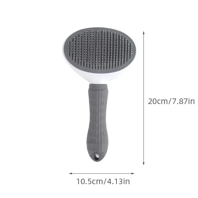 Pet Hair Removal Brush Stainless Steel