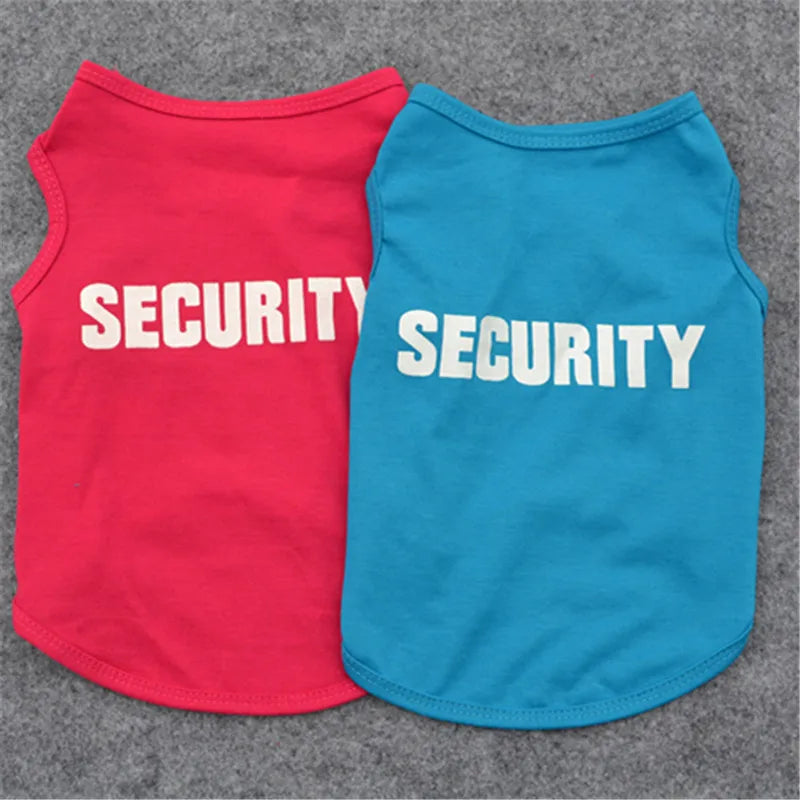 Funny Security Clothing for Dogs