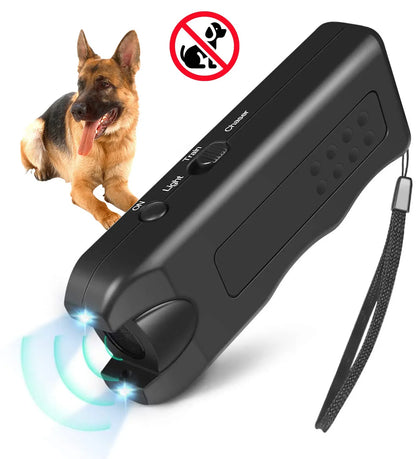 Ultrasonic Dog Repeller Handheld Barking Stop