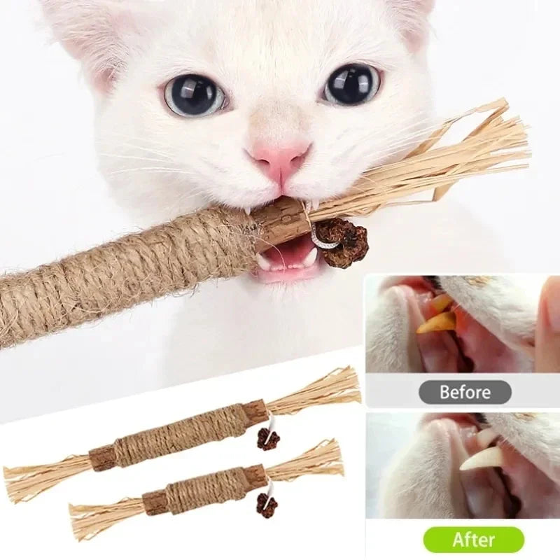 Cat Toys Silvervine Chew Stick Natural