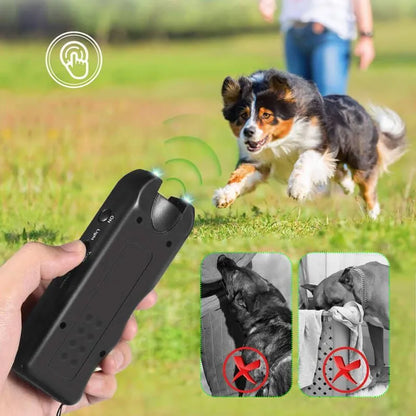 Ultrasonic Dog Repeller Handheld Barking Stop