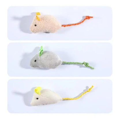 Home Cat Toy Cute Modeling Kitten Toy Mini Mice Toy