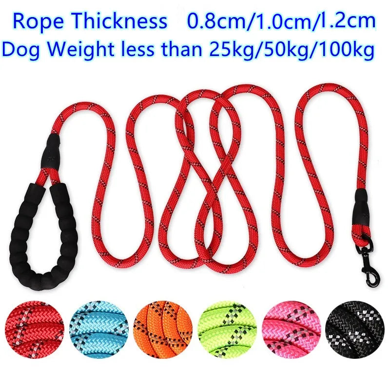 150/200/300cm Strong Dog Leash Pet Leashes Reflective Leash