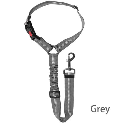 Two-in-one Dog Safety Belt adjustable