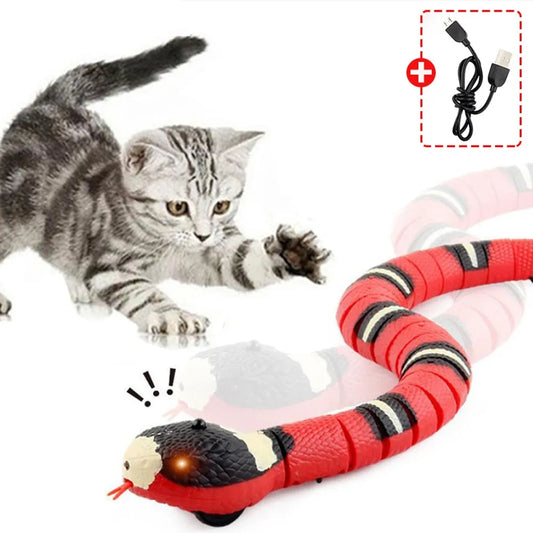 Smart Sensing Cat Toys Interactive Snake