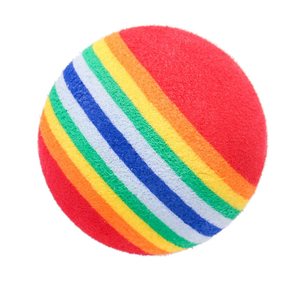 Rainbow Cat Toys Ball Interactive