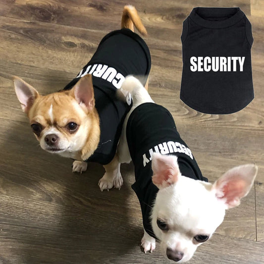 Funny Security Clothing for Dogs