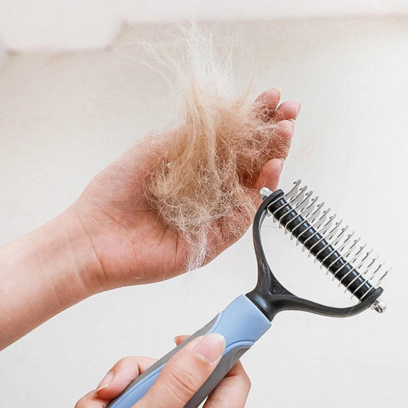 Professional Deshedding Brush Pet Hair Remover