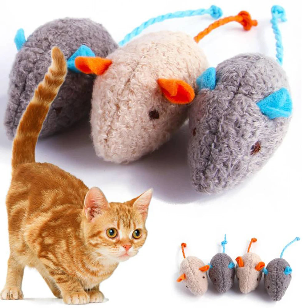 Home Cat Toy Cute Modeling Kitten Toy Mini Mice Toy