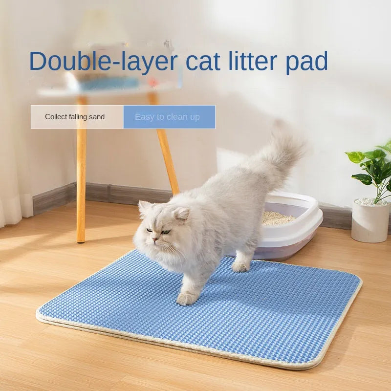 Cat Litter Mat Double Layer Waterproof