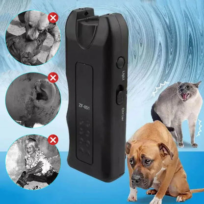 Ultrasonic Dog Repeller Handheld Barking Stop