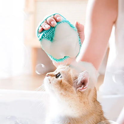 Pet Bathing Brush Soft Silicone Massager Shower