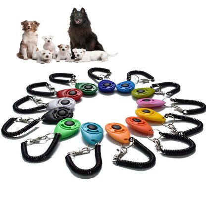 Dog Training Clicker Pet Cat Plastic