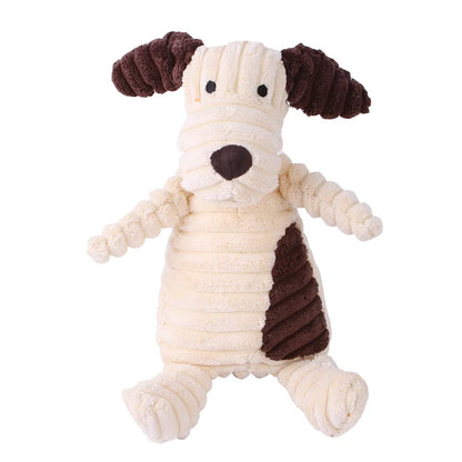 Plush Dog Toy Animals Shape Bite Resistant