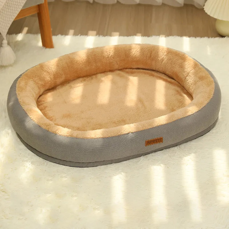 Cat Bed Dog Pet Bed Kennel Non-Slip Winter Warm