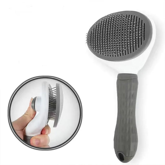 Pet Hair Removal Brush Stainless Steel