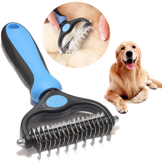 Professional Deshedding Brush Pet Hair Remover