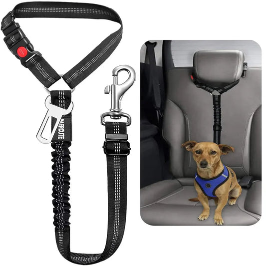 Two-in-one Dog Safety Belt adjustable