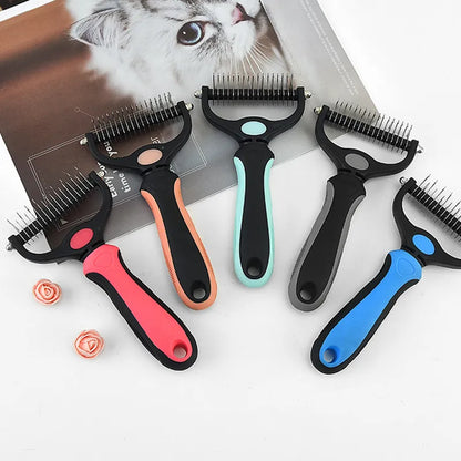 Professional Deshedding Brush Pet Hair Remover