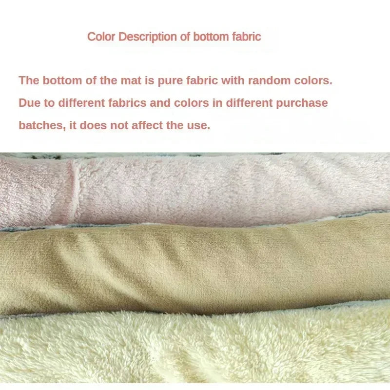 Soft pet bed mats