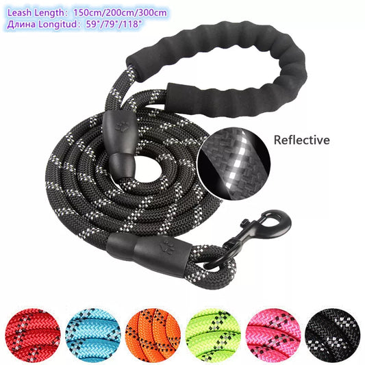 150/200/300cm Strong Dog Leash Pet Leashes Reflective Leash