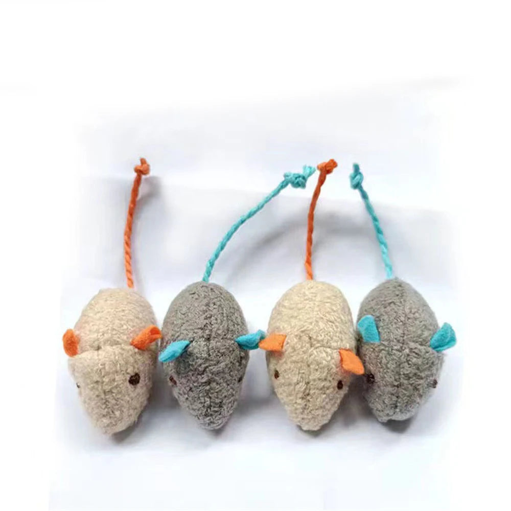 Home Cat Toy Cute Modeling Kitten Toy Mini Mice Toy