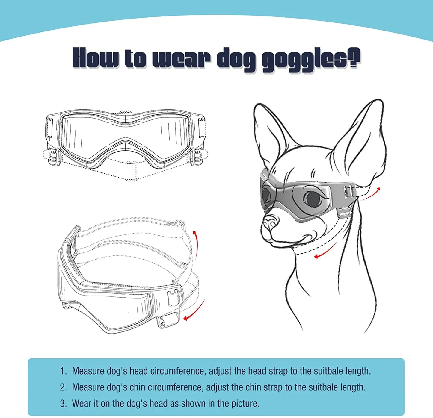 PuppyShades UV Guard Goggles