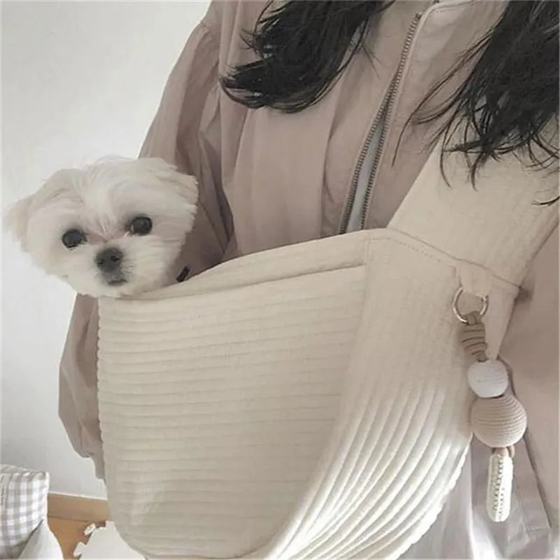 Canvas Comfort: Small Dog Carrier