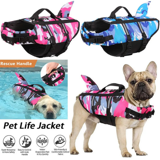 Shark Fin Dog Life Vest