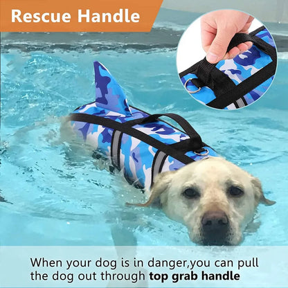 Shark Fin Dog Life Vest